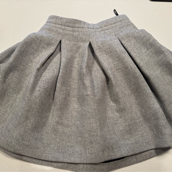Miu Miu Black and Gray Textured Skirt - Picture 3 of 6
